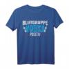 Wodka Blutgruppe Positiv T-Shirt - Lustiges Party-Design für Wodka, Saufen und Feiernde Alkohol-Liebhaber