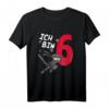 Kinder 6. Geburtstag T-Shirt für Jungen - Ninja, Karate & Kampfsport Motiv, Perfekt als Geburtstagsgeschenk für kleine Kämpfer