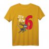 Kinder 6. Geburtstag T-Shirt für Jungen - Ninja, Karate & Kampfsport Motiv, Perfekt als Geburtstagsgeschenk für kleine Kämpfer