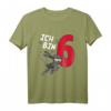 Kinder 6. Geburtstag T-Shirt für Jungen - Ninja, Karate & Kampfsport Motiv, Perfekt als Geburtstagsgeschenk für kleine Kämpfer