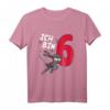 Kinder 6. Geburtstag T-Shirt für Jungen - Ninja, Karate & Kampfsport Motiv, Perfekt als Geburtstagsgeschenk für kleine Kämpfer