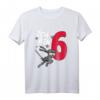Kinder 6. Geburtstag T-Shirt für Jungen - Ninja, Karate & Kampfsport Motiv, Perfekt als Geburtstagsgeschenk für kleine Kämpfer