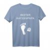 Bester Katzenpapa T-Shirt für Katzenliebhaber – Lustiges Geschenk zu Weihnachten, Geburtstag & Vatertag für stolze Katzenbesitzer