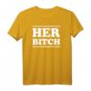 Her Bitch Kinky BDSM Couples Outfit - FemDom Master Sklave Geschenk T-Shirt für Dominanz, Submission & Fetischpartys