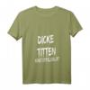 Damen Dicke Titten Kartoffelsalat V-Ausschnitt T-Shirt – Lustiges Party-Outfit für Festivals, Urlaub & Geschenke für Anlässe
