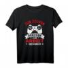 Gamer Zocker Games T-Shirt - Zum Zocken Geboren, Perfektes Geschenk für Gaming Fans, Kinder und Herren