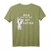Lustiges Katzen T-Shirt Geschenkidee – Für stolze Katzenbesitzer & Katzenliebhaber als Team-Statement zum Geburtstag, Weihnachten & Ostern