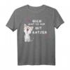Lustiges Katzen T-Shirt Geschenkidee – Für stolze Katzenbesitzer & Katzenliebhaber als Team-Statement zum Geburtstag, Weihnachten & Ostern