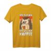 Lustiges Kaffee T-Shirt 'Der tut nix, der will nur Kaffee' – Perfektes Geschenk für Morgenmuffel, Schläfer & Bürohelden