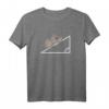Hyppotenuse Pythagoras Schüler Lehrer Mathelehrer Design T-Shirt – Lustiges Mathematik Motiv für Schüler, Lehrer & Geeks