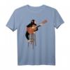 Affe mit Akustikgitarre T-Shirt – Lustiges Geschenk für Gitarristen, Musikliebhaber & Affenfans