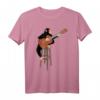 Affe mit Akustikgitarre T-Shirt – Lustiges Geschenk für Gitarristen, Musikliebhaber & Affenfans