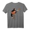 Affe mit Akustikgitarre T-Shirt – Lustiges Geschenk für Gitarristen, Musikliebhaber & Affenfans