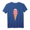 Lustiges Blowfish in Eiscreme & Waffel-Blobfish T-Shirt – Perfektes Sommeroutfit für Eis- und Blobfish-Liebhaber