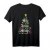 Mele Kalikimaka Hawaii Frohe Weihnachten Weihnachtsbaum T-Shirt - Lustiges Urlaubsdesign für die Adventszeit & Nikolaustag