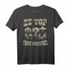 ZZ Top Herren T-Shirt - Offizielles Band Merch aus der ZZ Top Kollektion