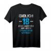 Endlich 18 T-Shirt – Perfektes Geschenk und Dekoration für den 18. Geburtstag von Jungen und Mädchen