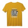 Ziehharmonika Zugin und Ziach Musik T-Shirt – Vintage Design mit Text für Akkordeon- und Harmonika-Liebhaber, perfekt als Geschenk für Musiker