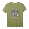 Ziehharmonika Zugin und Ziach Musik T-Shirt – Vintage Design mit Text für Akkordeon- und Harmonika-Liebhaber, perfekt als Geschenk für Musiker