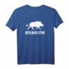40 Geburtstag T-Shirt mit Berliner Löwen - Trendiges Tiermotiv Geschenk für Freunde & Familie