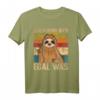 Biertrinker Faultier Bier Zwei Alkohol bitte egal was T-Shirt - Lustiges Party-Shirt für Männer, Männertag & Bierliebhaber
