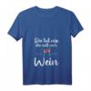 Lustiges Damen Wein Tank Top - 'Die Tut Nix Die Will Nur Wein' für Weinliebhaberinnen & Weintrinkerinnen, Perfekt für Weinabende & als Geschenk
