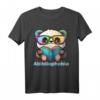 Angst davor, dass die Bücher ausgehen - Abibliophobie T-Shirt für Bücherwürmer, Leser und Bibliothekare, perfekt für Literaturfans