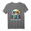 Angst davor, dass die Bücher ausgehen - Abibliophobie T-Shirt für Bücherwürmer, Leser und Bibliothekare, perfekt für Literaturfans