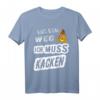 Aus dem Weg ich muss Kacken - Lustiges Spruch T-Shirt für Erwachsene, Kinder & Kollegen als Geschenk zu Weihnachten, Geburtstag oder Jubiläum