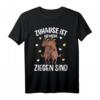 Zuhause ist wo meine Ziegen sind - Lustiges Bauernhof Ziegen T-Shirt für Landwirte, Tierliebhaber & Geburtstagsgeschenke