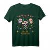 Camiseta Día de Muertos con Calaveras para Mujer, Hombre y Niños - Disfraz de Esqueleto para Halloween y Celebraciones Mexicanas