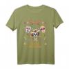 Camiseta Día de Muertos con Calaveras para Mujer, Hombre y Niños - Disfraz de Esqueleto para Halloween y Celebraciones Mexicanas