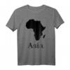 Lustiges Afrika-Asia T-Shirt für Reisen, Abenteuer & Humor – Perfektes Geschenk für Weltenbummler, Studenten & Geographie-Fans
