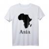 Lustiges Afrika-Asia T-Shirt für Reisen, Abenteuer & Humor – Perfektes Geschenk für Weltenbummler, Studenten & Geographie-Fans