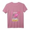 Damen Flamingo T-Shirt mit V-Ausschnitt - Lustiges Partyoutfit für Junggesellinnenabschied, Festival & Mädelsabend