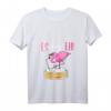 Damen Flamingo T-Shirt mit V-Ausschnitt - Lustiges Partyoutfit für Junggesellinnenabschied, Festival & Mädelsabend