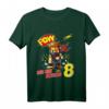Kinder 8. Geburtstag Jungen - Lustiges Ninja T-Shirt für den kleinen Kampfsportler, perfekt als Geburtstagsgeschenk oder Outfit für den Kindergarten