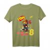 Kinder 8. Geburtstag Jungen - Lustiges Ninja T-Shirt für den kleinen Kampfsportler, perfekt als Geburtstagsgeschenk oder Outfit für den Kindergarten