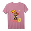 Kinder 8. Geburtstag Jungen - Lustiges Ninja T-Shirt für den kleinen Kampfsportler, perfekt als Geburtstagsgeschenk oder Outfit für den Kindergarten