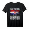 Kroatisch Kroatisch T-Shirt - Land der Liebe, kroatische Flagge & Hrvatska Design für Kroaten und Kroatien-Fans