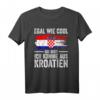 Kroatisch Kroatisch T-Shirt - Land der Liebe, kroatische Flagge & Hrvatska Design für Kroaten und Kroatien-Fans