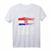 Kroatisch Kroatisch T-Shirt - Land der Liebe, kroatische Flagge & Hrvatska Design für Kroaten und Kroatien-Fans