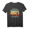 MIR REICHT`S, ICH GEHE RASEN MÄHEN - Lustiges Retro Sunset Grunge T-Shirt für Gartenliebhaber und Rasenmäher-Fans