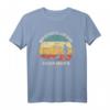 MIR REICHT`S, ICH GEHE RASEN MÄHEN - Lustiges Retro Sunset Grunge T-Shirt für Gartenliebhaber und Rasenmäher-Fans