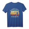 MIR REICHT`S, ICH GEHE RASEN MÄHEN - Lustiges Retro Sunset Grunge T-Shirt für Gartenliebhaber und Rasenmäher-Fans