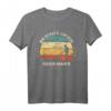 MIR REICHT`S, ICH GEHE RASEN MÄHEN - Lustiges Retro Sunset Grunge T-Shirt für Gartenliebhaber und Rasenmäher-Fans