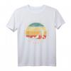 MIR REICHT`S, ICH GEHE RASEN MÄHEN - Lustiges Retro Sunset Grunge T-Shirt für Gartenliebhaber und Rasenmäher-Fans