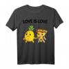 Pizza Hawaii Ananas Pizza essen T-Shirt – Lustiges Love is Love Outfit für Pizza Fans & Geburtstagsgeschenke