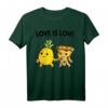 Pizza Hawaii Ananas Pizza essen T-Shirt – Lustiges Love is Love Outfit für Pizza Fans & Geburtstagsgeschenke