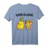 Pizza Hawaii Ananas Pizza essen T-Shirt – Lustiges Love is Love Outfit für Pizza Fans & Geburtstagsgeschenke